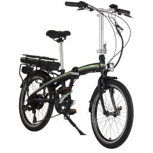 Lombardo Ischia Folding E-bike 20" Wheel - Green/Black