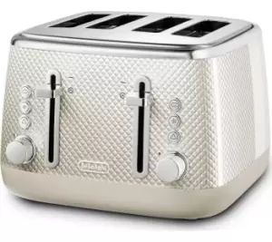 DeLonghi Luminosa CTL4003WH 4 Slice Toaster