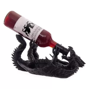 Wine Bottle Holder Fantasy Dragon Collectable