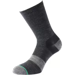 1000 Mile - Approach Walking Sock Mens - Large - Charcoal - Charcoal