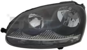 TYC Headlights Left 20-0318-35-2 Headlamp,Headlight VW,Golf V Schragheck (1K1),Golf V Variant (1K5),Jetta Mk5 (1K)