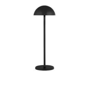 Portabello Portable Outdoor Table Lamp, Black, IP54