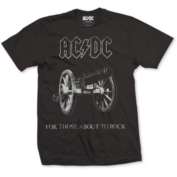 AC/DC - About to Rock Unisex XXX-Large T-Shirt - Black