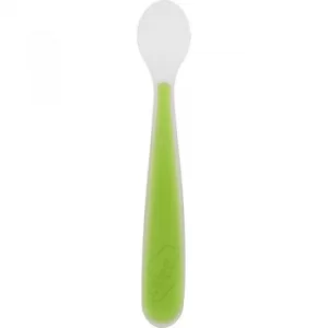 Chicco Soft Silicone spoon 6m+ Green 1 pc
