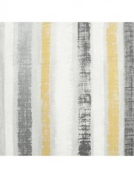 Arthouse Peel & Stick Painted Stripe Ochre/Grey