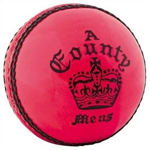 Readers County Crown Cricket Ball Pink - Womens