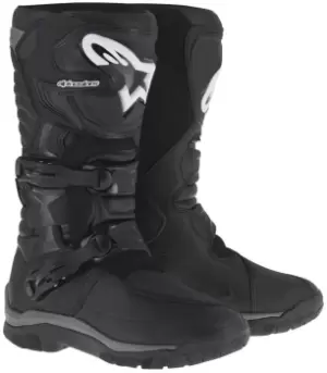 Alpinestars Corozal Adventure Waterproof Motorcycle Boots, black, Size 42, black, Size 42