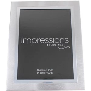 6" x 8" - Impressions Two Tone Photo Frame
