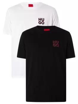 2 Pack Dimento Outline Logo T-Shirts