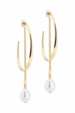 Karen Millen Jeweller Modern Pearl Earring