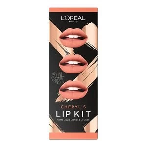 LOreal Cheryl Infalible Babe In Lip Kit