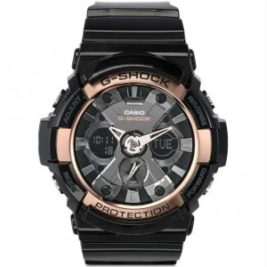 Casio G-SHOCK Standard Analog-Digital Watch GA-200RG-1A - Black
