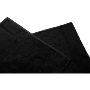 Belledorm - Hotel Madison Hand Towel (One Size) (Black) - Black