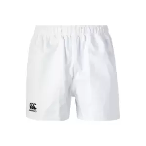 Canterbury Mens Professional Cotton Rugby Shorts (XL) (White)