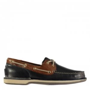 Rockport Perth Shoes Mens - Navy/Dk Tan