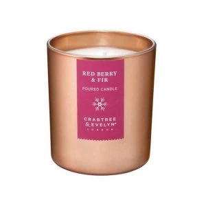Crabtree & Evelyn Red Berry Fir Mini Scented Candle 67g