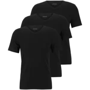Boss 3 Pack T Shirts - Black