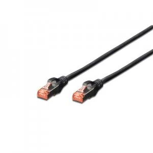 Digitus DK-1644-0025-BL-10 networking cable 0.25 m Cat6 S/FTP (S-STP) Black