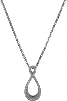 Ladies Unique & Co Sterling Silver Necklace MK-718