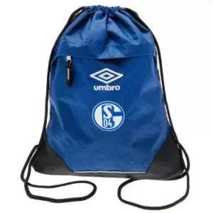 FC Schalke Umbro Gym Bag (One Size) (Blue)