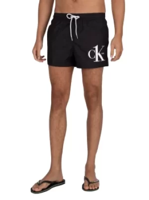 CK One Short Drawstring Swim Shorts