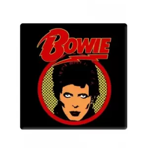 David Bowie Flash Logo Fridge Magnet
