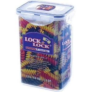 Lock & Lock Food Storage Container - Rectangular 1.3L (137 x 104 x 185mm)