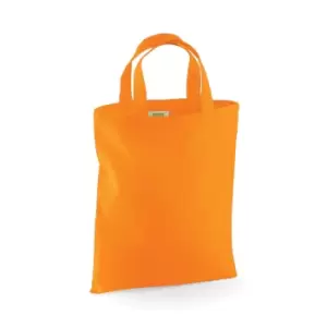 Westford Mill Mini Bag For Life - 4 Litres (Pack of 2) (One Size) (Orange)