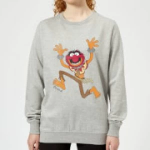 Disney Muppets Animal Classic Womens Sweatshirt - Grey - XL