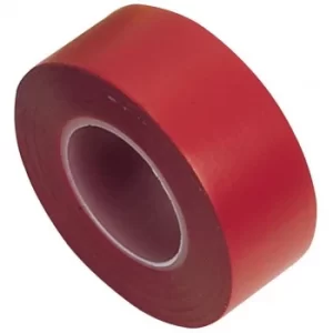 Draper 10M x 19mm Red Insulation Tape to BSEN60454/Type2 (Pack of 8)