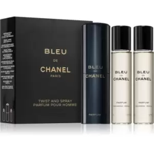 Chanel Bleu de Chanel perfume + One Refill For Him 3x20 ml