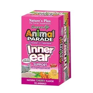 Natures Plus Animal Parade Childrenamp39s Chewable Inner Ear Support 90 Tabs