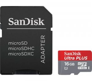 SANDISK Ultra Performance Class 10 microSD Memory Card - 16 GB