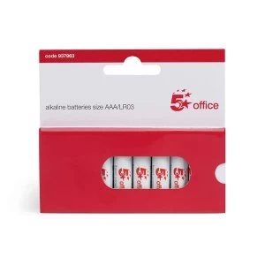 5 Star Office AAA Batteries Pack of 10