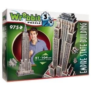 Wrebbit 3D Empire State Building Jigsaw Puzzle - 975 Pieces