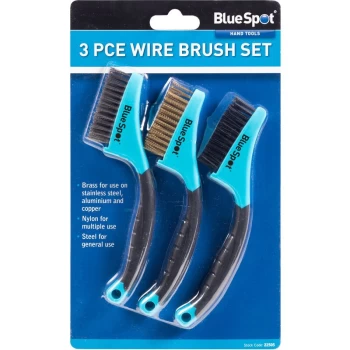 22505 3 Piece Wire Brush Set - Bluespot