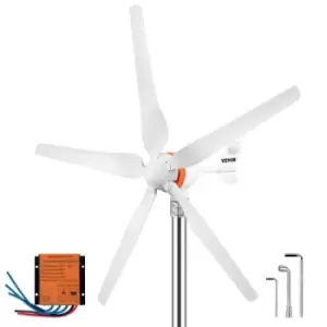 VEVOR Wind Turbine Generator, 12V/AC Wind Turbine Kit, 300W Wind Power Generator With MPPT Controller 5 Blades Auto Adjust Windward Direction Suitable