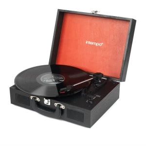 Intempo Rechargeable Bluetooth Wooden-Effect Turntable