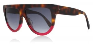Celine Shadow Sunglasses Havana / Fuchsia 23A 58mm