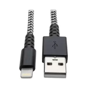 Tripp Lite M100-003-HD Heavy-Duty USB-A to Lightning Sync/Charge Cable MFi Certified - M/M USB 2.0 3 ft. (0.91 m)
