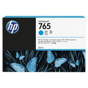 HP 765 Cyan Ink Cartridge