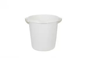 Whitefurze Bucket, 10L, Cream