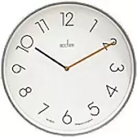 Acctim Analog Clock Grey 40 x 40 x 5.6 x 40 cm