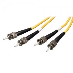 Tripp Lite Duplex Singlemode 8.3/125 Fiber Patch Cable (ST/ST) 1M