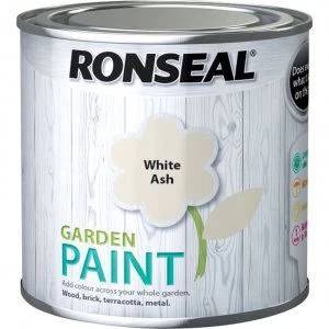 Ronseal General Purpose Garden Paint White Ash 250ml