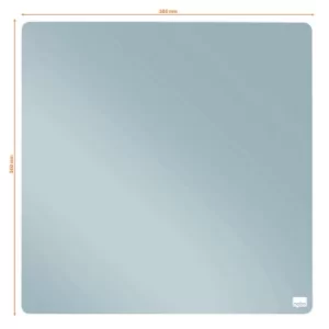 Nobo Magnetic Whiteboard Tile 360 x 360mm, Grey