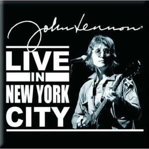 John Lennon - Live in New York City Fridge Magnet