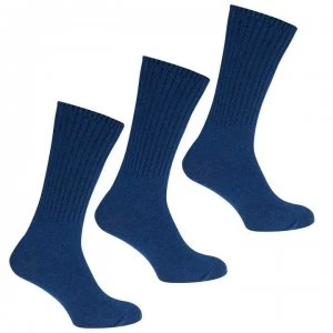 Claremont Knit Socks Mens - Blue