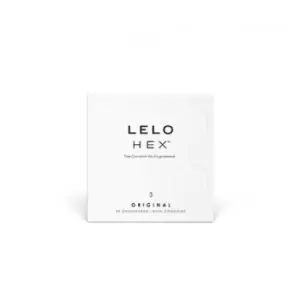 LELO Hex Original Condoms 3pcs