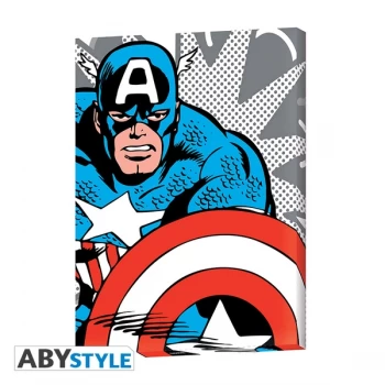 Marvel - Captain America Pop Art Canvas